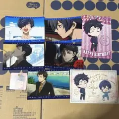 さらざんまい　ノイタミナカフェ　久慈悠　久慈誓　ブロマイド　ポストカード　タグ