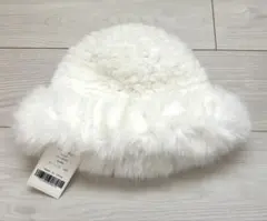 me+em select ミームセレクト　ボリュームフェイクファーワッチハット