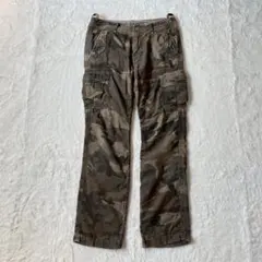 バックナンバー 迷彩 カーゴパンツ カモフラ L コーデュロイ ワーク メンズのサムネイル