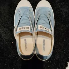 CONVERSE ALL STAR スリッポン 水色（デニム）✪お値下げ相談可✪