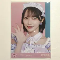 野口衣織 生写真 ダイナー衣装 ヨリ