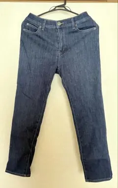 スリムフィットデニム Lサイズ ダークブルー