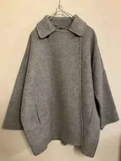 未使用　タグ付　ZARAWOMAN ウールブレンドコート