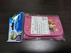 Disney　ディズニー アナ雪三つ折り財布（子ども用）のサムネイル