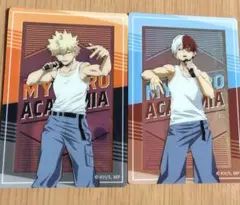 僕のヒーローアカデミア　カード2種セット　爆豪勝己　轟焦凍