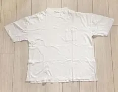 ikka イッカ ポケット　レディースTシャツ ホワイト Lのサムネイル