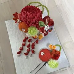 髪飾り　成人式　結婚式　日本製