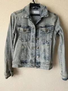 ZARA ライトブルー デニムジャケット XS