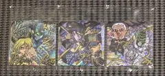 ジョジョの奇妙な冒険 シールウエハース6部 JJR全3種(徐倫、承太郎、プッチ)
