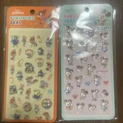 な*お様 ディズニー ぷくぷくシール