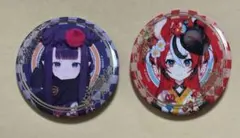 ホロライブ　正月　バッジ　一伊那尓栖　ハコス ベールズ