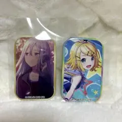 プロセカ 宵崎奏 鏡音リン スクエア 缶バッジ