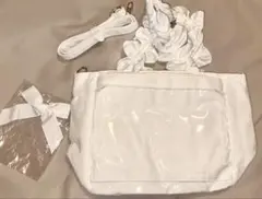 ザッカマート フリルトートバッグ A4