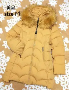 ☪️着払❄中綿コート⛄ミディアム❄ロング⭐️厚手 アウター⭐️ファー⭐️新品同