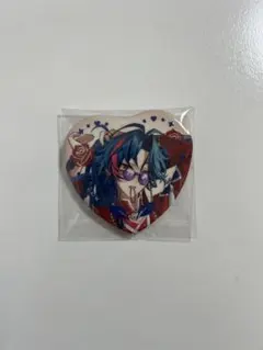 魁星 ランダムハート型缶バッジ 1個