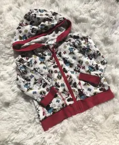 ミニーちゃん　パーカー　90cm