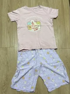 ユニクロ　すみっコぐらし　リラコ　Tシャツ　セット　130センチ