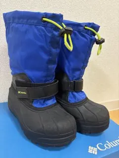 Columbia キッズ防寒ブーツ 青色　20センチ