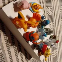 超レア！美品】ポケモン 永谷園 ちびポケモデル ミニフィギュア 9体