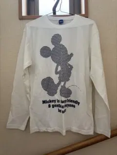 Disney ミッキーマウス 長袖Tシャツ M