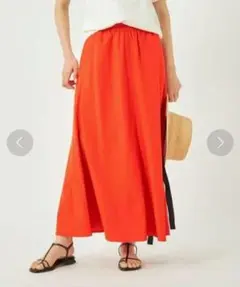 新品green label relaxing BREEZE LINEN スカートのサムネイル