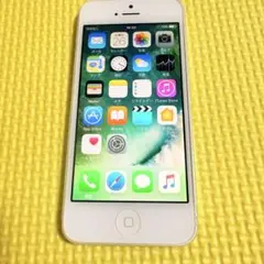 Apple iPhone 5 16GB シルバー Softbank初期化済み。
