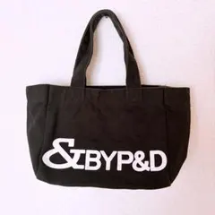 &BYP&D ミニトートバッグ　ブラック　黒