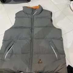 TRILODY グレー ダウンベスト L/M