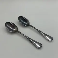 ジョージジェンセン　コンチネンタル　コーヒースプーンペア　シルバー９２５　未使用 ジョージジェンセン コンチネンタル コーヒースプーンペア シルバー