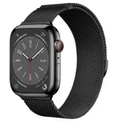 コンパチブル Apple Watch バンド ブラック42-44-45-49mm