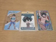 僕のヒーローアカデミア　緑谷出久　カード3枚セット
