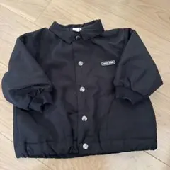 petit main ボタン式ジャケット 80サイズ 黒