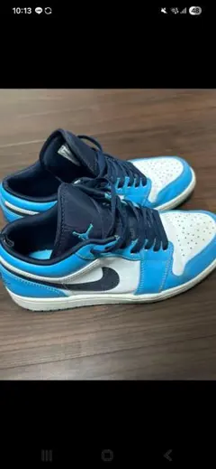 Nike Air Jordan 1 Low ホワイト/ブルー