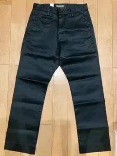 mc.apache チノパンツ ストレート ロゴパッチ ジップフライ
