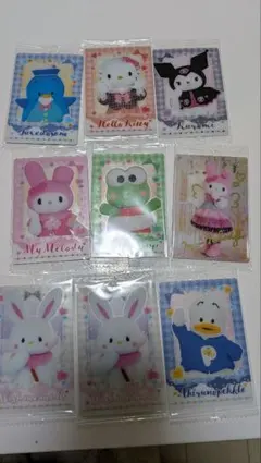 サンリオキャラクターズ　ツインウエハース　ライブキャラクターver 9枚