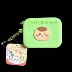 新品★タグ付き ちいかわ ミニシリコンポーチ くりまんじゅう
