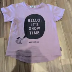 ピンク色 Tシャツ 110サイズのサムネイル