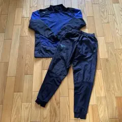 Mizuno ピステ 青/黒 長袖パンツセット160