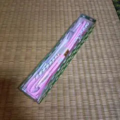 ピンクの金糸付き帯締め