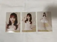 LOVE 大場花菜 生写真 年末歌番組2025衣装② ヒキ チュウ 2枚セット