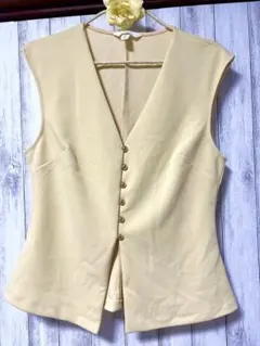 H&M 黄色　イエロー　ノースリーブ　トップス　Mサイズのサムネイル