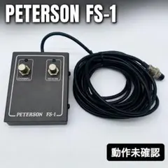 피터슨 피터슨 FS-1 풋스위치 기타 작동 미확인