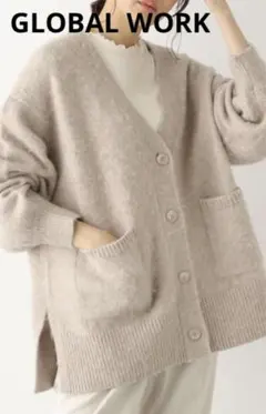 ◎ GLOBAL WORK カーディガン　レディース　Mサイズ　可愛い　オシャレ
