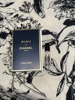 BLEU DE CHANEL LEXCLUSIF+BLEU PARFUMサンプル
