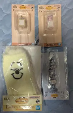 一番 くじ くまのプーさん E賞 F賞 I賞 カレンダー ５点セット