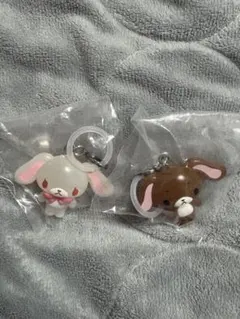 シュガーバニーズ しろうさ くろうさ めじるしチャーム 2個セット