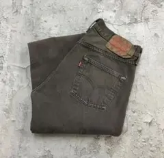 ユ*ハ様 え*す様 Levi's 501 ストレートデニム ブラウン W29 Lのサムネイル