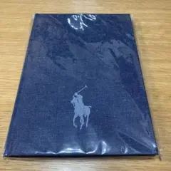 新品【希少品・一生物♡】ラルフローレン 手帳カバー ブックカバー ストライプ 青 新品【希少品・一生物♡】ラルフローレン 手帳カバー ブック