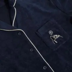 スヌーピー　パジャマ　ユニクロ　エアリズム　Mサイズ　ネイビー