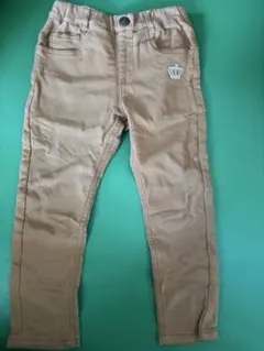 BABYDOLL ベージュ スリムフィットパンツ 110